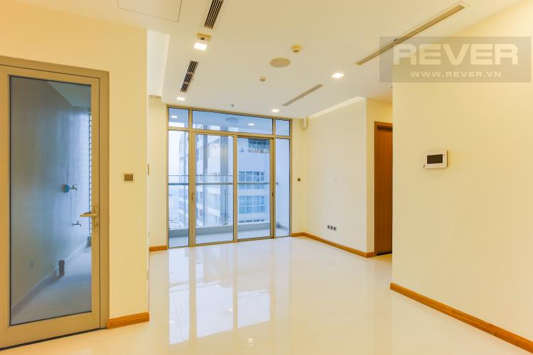 Phòng Khách Căn hộ Vinhomes Central Park tầng cao Park 6 mới bàn giao, chưa ở