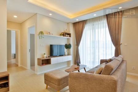 Phòng khách Diamond Island Quận 2 Căn hộ Đảo Kim Cương tầng trung, thiết kế hiện đại.