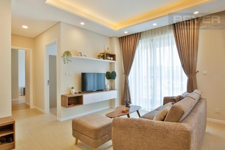 Phòng khách Diamond Island Quận 2 Căn hộ Đảo Kim Cương tầng trung, thiết kế hiện đại.