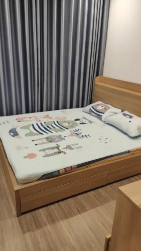 Phòng ngủ căn hộ Vinhomes Grand Park Căn hộ Vinhomes Grand Park view nội khu yên tĩnh, nội thất đầy đủ.