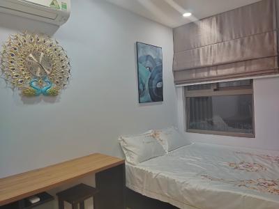 Không gian ngủ căn hộ Saigon South Residence, Nhà Bè Căn hộ Saigon South Residence nội thất đầy đủ, thiết kế sang trọng.