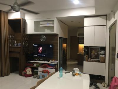 Phòng khách Jamila Khang Điền, Quận 9 Căn hộ Jamila Khang Điền tầng thấp, ban công hướng Đông Nam mát mẻ.