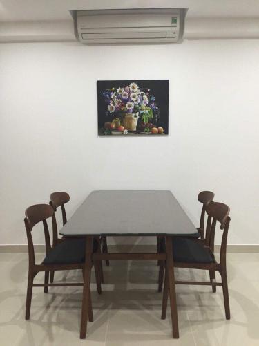 nội thất căn hộ  3 phòng ngủ sunrise city north x2 Căn hộ tầng cao Sunrise City ban công hướng Tây Bắc.