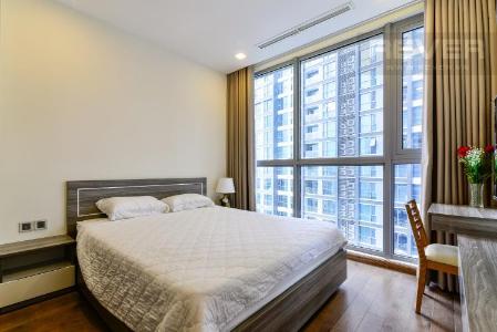 Phòng Ngủ 1 Cho thuê căn hộ Vinhomes Central Park 2PN, tầng thấp, tháp Park 5, đầy đủ nội thất