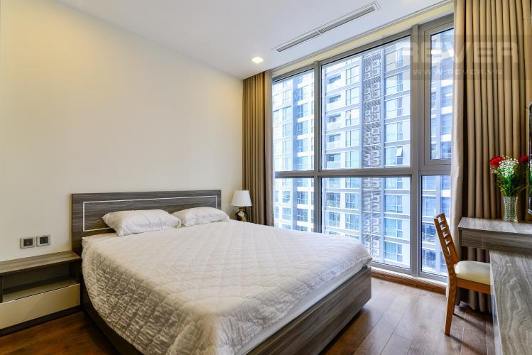 Phòng Ngủ 1 Cho thuê căn hộ Vinhomes Central Park 2PN, tầng thấp, tháp Park 5, đầy đủ nội thất