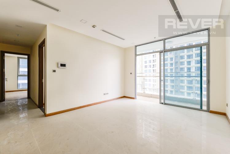 Phòng khách Căn góc Vinhomes Central Park 3 phòng ngủ tầng cao Park 5