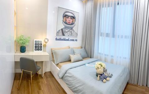 Phòng ngủ D'Lusso Quận 2 Căn hộ D'Lusso tầng trung, 2 phòng ngủ, bàn giao nội thất cơ bản.