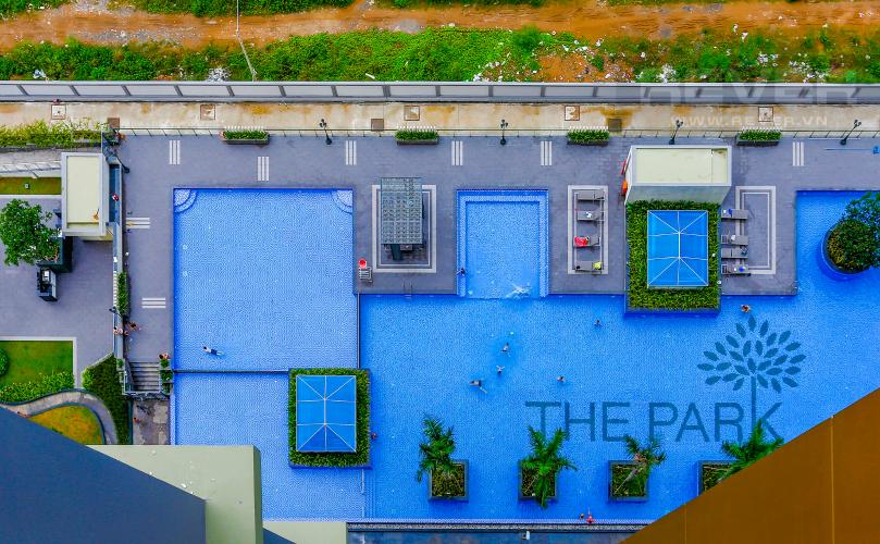 View Căn hộ The Park Residence 2 phòng ngủ tầng cao B3 view hồ bơi