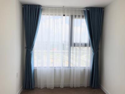 Phòng ngủ căn hộ Safari Khang Điền Cho thuê căn hộ Safira Khang Điền tầng cao, 2 phòng ngủ, diện tích 61.66m2.