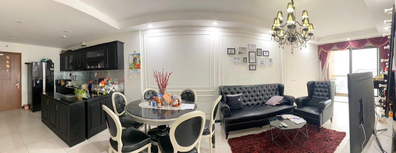 Tổng quan Bán căn hộ The Gold View thuộc tầng trung, 2 phòng ngủ, diện tích 85m2, đầy đủ nội thất.