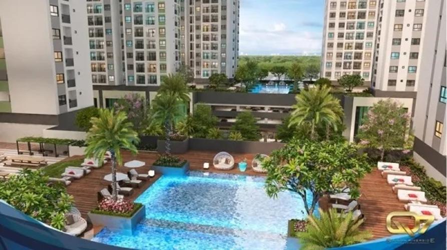 Hồ bơi dự án Q7 SAIGON RIVERSIDE Bán căn hộ Q7 Saigon Riverside 2 phòng ngủ, diện tích 66m2, nội thất cơ bản