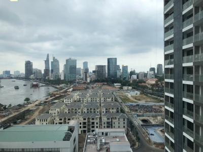 Phòng khách Căn hộ VINHOMES GOLDEN RIVER Bán căn hộ Vinhomes Golden River tầng trung view đẹp, diện tích 72m2