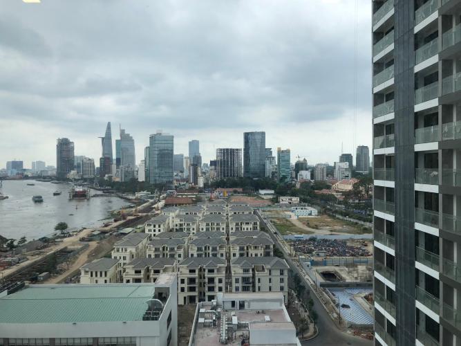 Phòng khách Căn hộ VINHOMES GOLDEN RIVER Bán căn hộ Vinhomes Golden River tầng trung view đẹp, diện tích 72m2