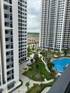 View Vinhomes Grand Park Quận 9 Căn hộ tầng cao Vinhomes Grand Park view thành phố đẹp.