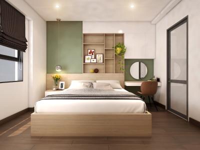 Phòng ngủ căn hộ SAIGON SOUTH RESIDENCE Cho thuê căn hộ Saigon South Residence 2PN, diện tích 72m2, đầy đủ nội thất