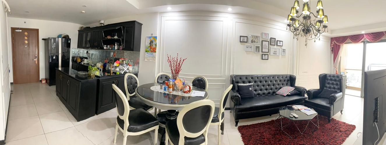 Tổng quan Bán căn hộ The Gold View thuộc tầng trung, 2 phòng ngủ, diện tích 85m2, đầy đủ nội thất.