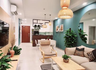 Phòng khách Cho thuê căn hộ The Gold View 2 phòng ngủ, diện tích 91.6m2