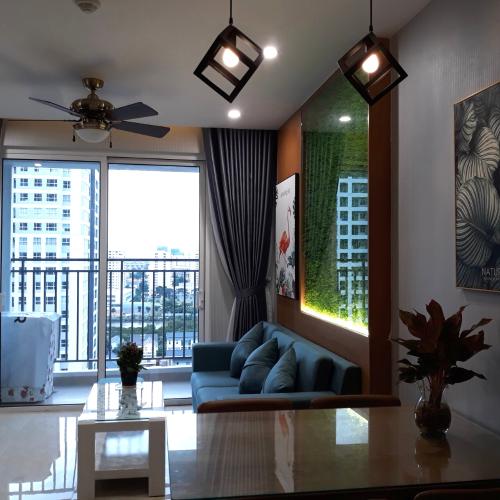 Phòng khách căn hộ Sunrise Riverside Cho thuê căn hộ Sunrise Riverside tầng trung, đầy đủ nội thất, diện tích 71.03m2.
