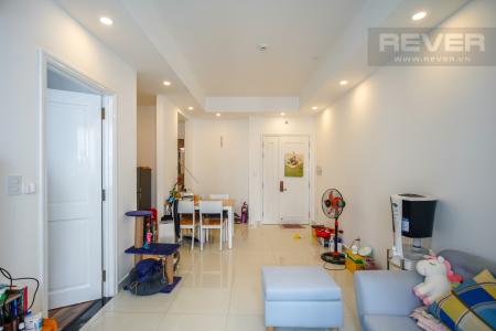 Phòng khách căn hộ FLORITA Bán căn hộ 2 phòng ngủ Florita Quận 7, đầy đủ nội thất, hướng ban công Đông Nam, view nội khu