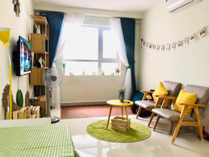 Bên trong căn hộ Topaz Elite Căn hộ Topaz Elite hướng Tây Bắc, view thành phố.