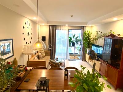 Phòng khách căn hộ The Gold View Căn hộ The Gold View quận 4, nội thất đầy đủ view thoáng mát