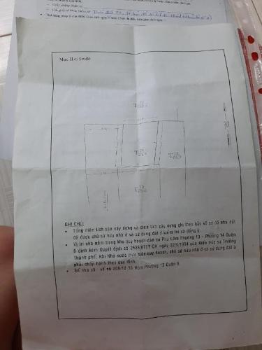 Bản vẽ nhà phố Bà Hom, Quận 6 Nhà phố hướng Bắc, hẻm rộng 4m, sổ hồng riêng bàn giao ngay.