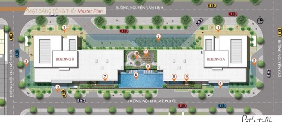 mặt bằng tổng thể căn hộ urban hill Bán căn hộ Urban Hill ban công thoáng mát, dự án được đầu tư quy mô.