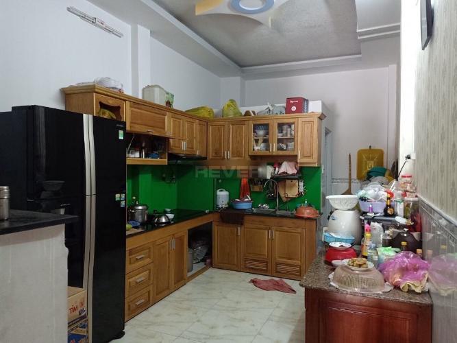 Phòng bếp nhà phố Mễ Cốc, Quận 8 Nhà phố mặt tiền quận 8, view sông hướng Tây Bắc.