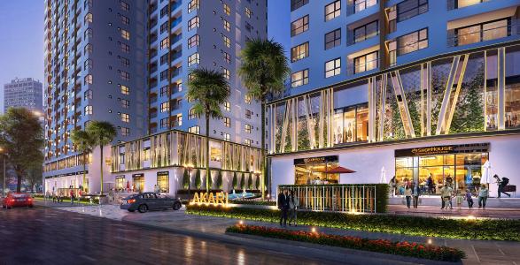 Mặt tiền dự án Akari City Căn hộ Akari City tầng 20 bàn giao nội thất cơ bản