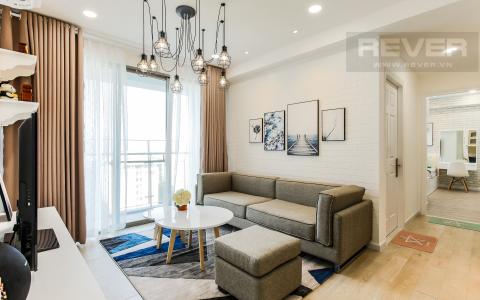 Phòng Khách Căn hộ Happy Residence 2 phòng ngủ tầng trung tháp B nội thất đầy đủ