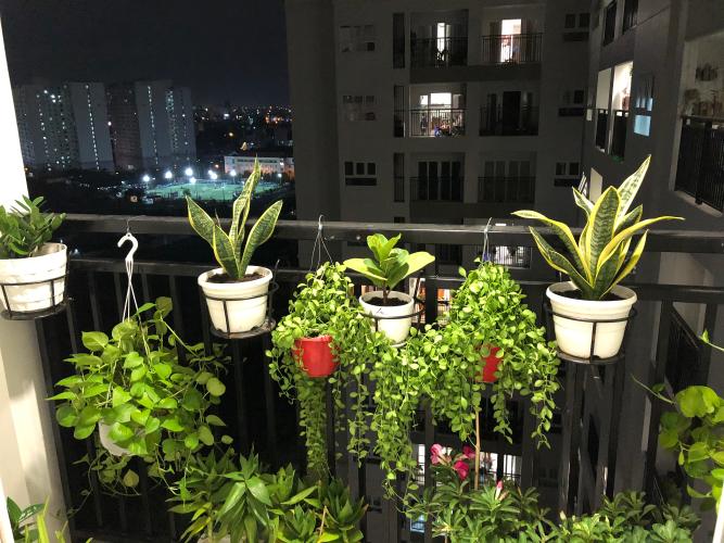 Ban công căn hộ Richmond City Bán căn hộ tầng cao Richmond City nội thất cơ bản view thành phố.