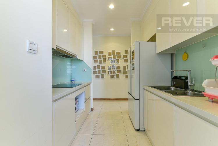 Phòng bếp căn hộ VINHOMES CENTRAL PARK Cho thuê căn hộ Vinhomes Central Park 2PN, tháp Landmark 3, đầy đủ nội thất, view thành phố