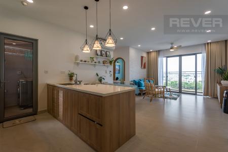 Phòng ăn và bếp căn hộ PALM HEIGHTS Cho thuê căn hộ Palm Heights 3PN, tầng thấp, đầy đủ nội thất, view sông và nội khu