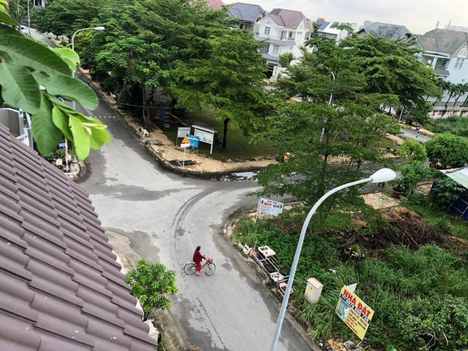 đường vào biệt thự khu dân cư Khang An quận 9 Biệt thự khu dân cư Khang An, thiết kế sang trọng và hiện đại