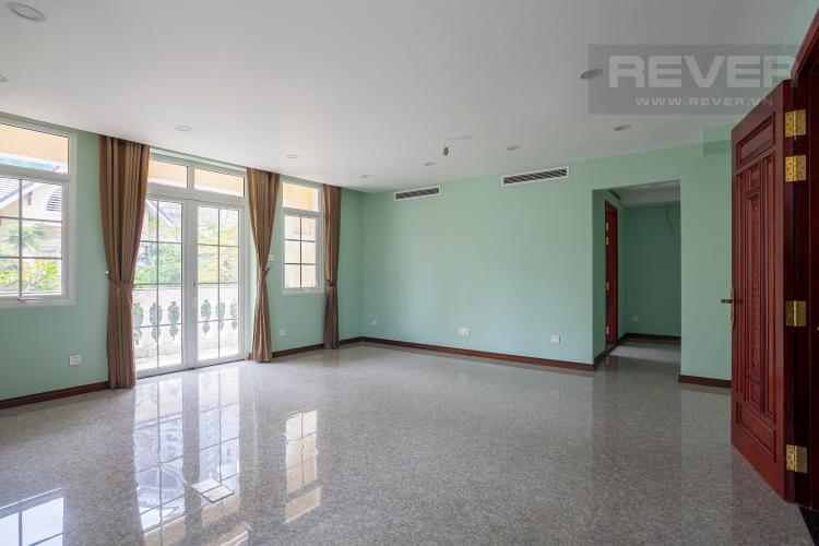 Phòng khách biệt thự Nhà Bè Bán hoặc cho thuê biệt thự KDC Kim Long, Nhà Bè, diện tích đất 10x21m, đầy đủ nội thất cao cấp, cửa hướng Nam