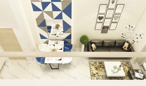 căn hộ La Astoria quận 2 Căn hộ La Astoria tầng trung, ban công hướng Tây.