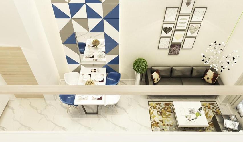 căn hộ La Astoria quận 2 Căn hộ La Astoria tầng trung, ban công hướng Tây.