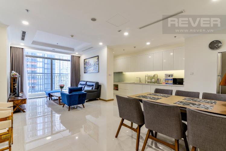 Tổng Quan Căn hộ Vinhomes Central Park 4 phòng ngủ tầng trung L6 đầy đủ nội thất