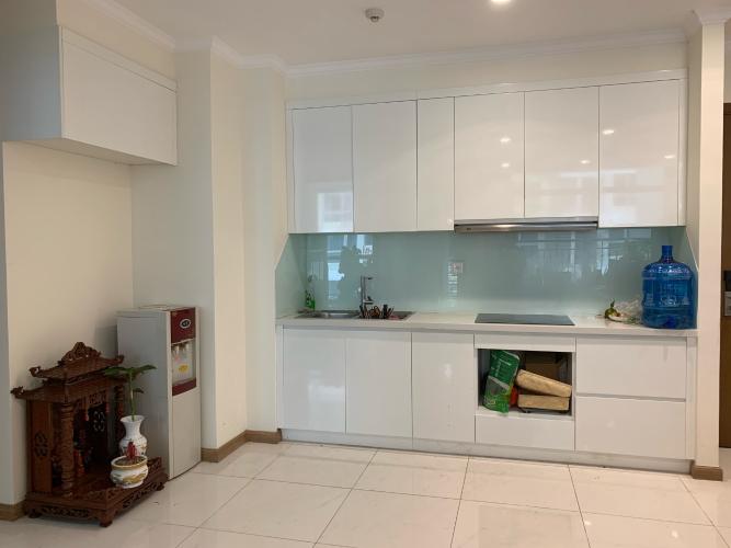 Khu vực bếp Vinhomes Central Park Căn hộ Vinhomes Central Park tầng cao, view thành phố.