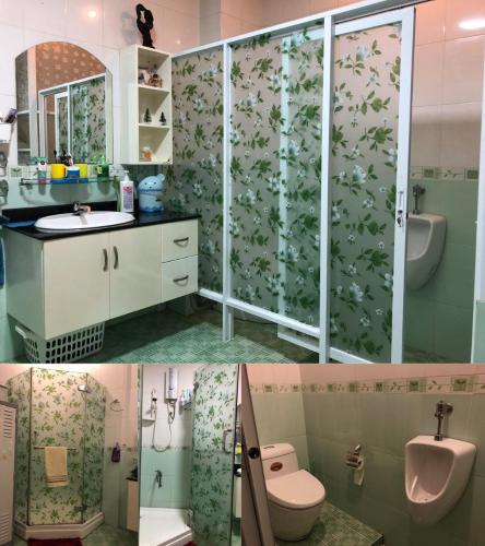 Phòng tắm nhà Trần Quang Diệu, quận 3 Nhà phố trung tâm quận 3, hướng Nam, nội thất đầy đủ mới.