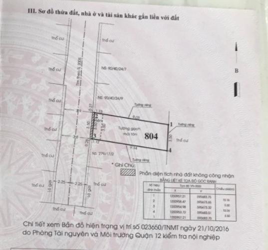 Bản vẽ nhà phố Tân Chánh Hiệp 33, Quận 12 Nhà phố hướng Tây, hẻm xe hơi vào tận nơi, sổ hồng riêng.