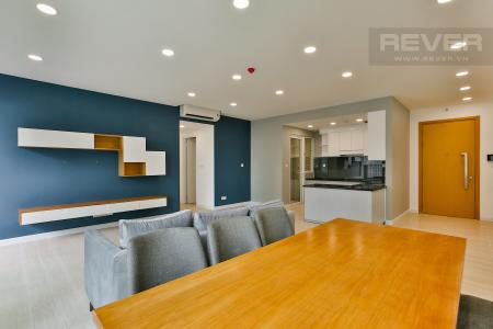 Phòng Khách Căn hộ Vista Verde tầng trung, tháp T2, 3PN, view hồ bơi