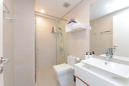 Phòng tắm Masteri Millennium Quận 4 Căn hộ Masteri Millennium ban công thoáng mát, đầy đủ nội thất.