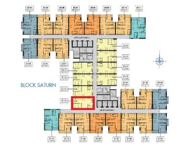 Layout Q7 Saigon Riverside Bán căn hộ tháp Saturn Q7 Saigon Riverside, nội thất cơ bản