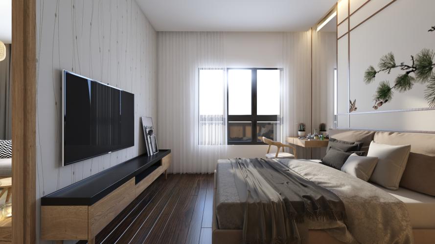 Căn hộ mẫu Akari City Căn hộ Akari City tầng trung, view căn hộ mát mẻ.