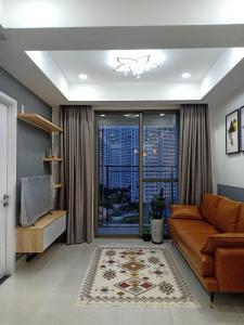 Phòng kháchcăn hộ Saigon South Residences Căn hộ Saigon South Residences tầng thấp, đầy đủ nội thất