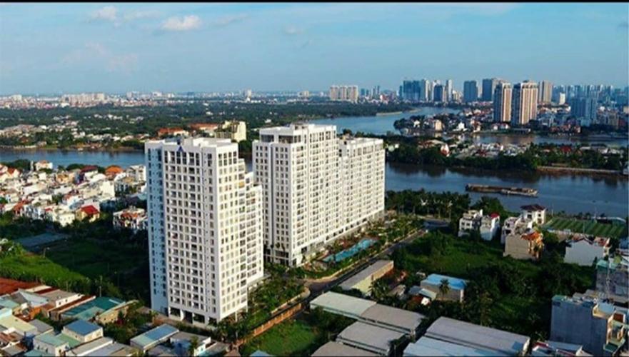 Chung cư Opal Riverside, Thủ Đức Căn hộ chung cư Opal Riverside ban công hướng Tây Bắc, đầy đủ nội thất.