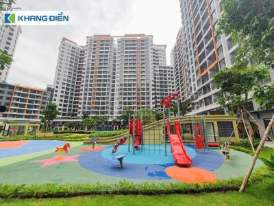 Tiện ích Safira Khang Điền, Quận 9 Căn hộ Safira Khang Điền view nội khu thoáng mát, 2 phòng ngủ.