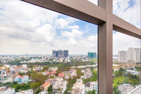 View cảnh căn hộ The Sun Avenue Căn hộ The Sun Avenue tầng trung, view thành phố nhộn nhịp.