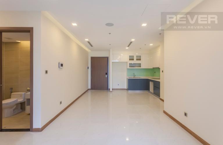 Không gian căn hộ Căn hộ Vinhomes Central Park tầng thấp hướng Đông tháp P6